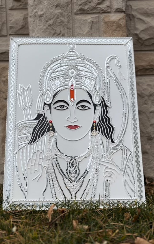 Lippan art Shree Ram